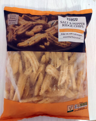 Salt and pepper ridge chips