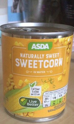 Sweetcorn in water