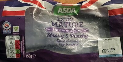 Extra mature British cheddar