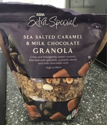 Sea Salted Caramel & Milk Chocolate GRANOLA