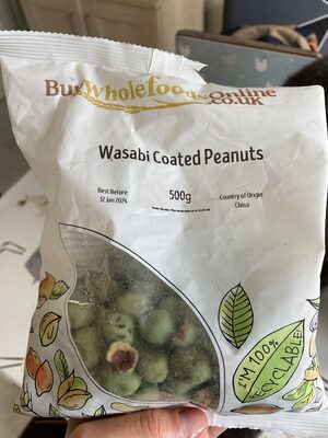 wasabi coated peanuts