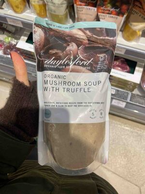 Organic Mushroom Soup With Truffle