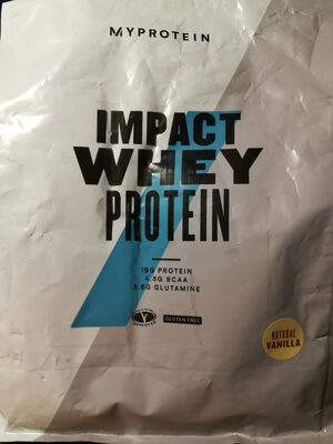 Impact whey protein natural vanilla