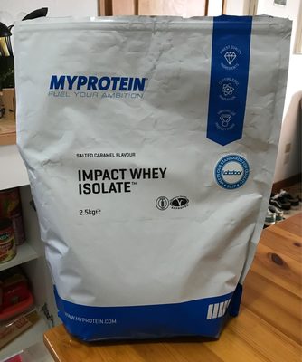 Impact Whey Isolate, Salted Caramel