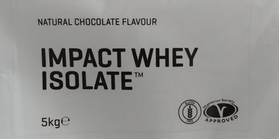 Impact Whey Isolate, Natural Chocolate
