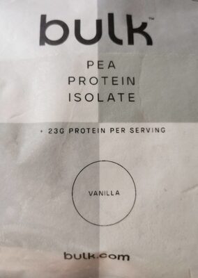 Pea protein isolate