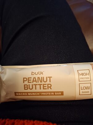 Macro munch peanut butter