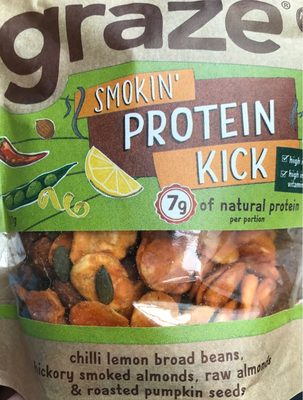 Graze Smokin' Protein Kick Snacking Nuts