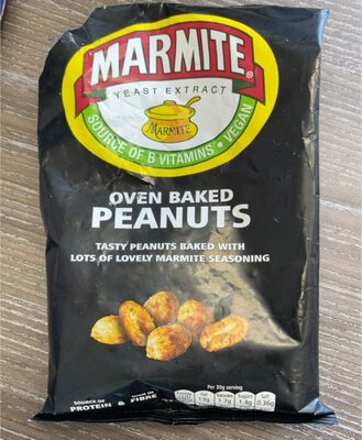 Oven Baked Marmite Peanuts