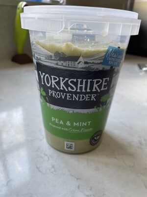 Pea & Crème Fraîche + spinach