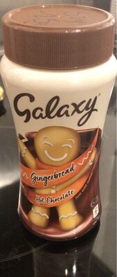 Galaxy gingerbread hot chocolate