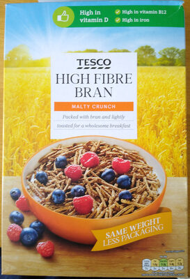 High Fibre Bran. Tesco.