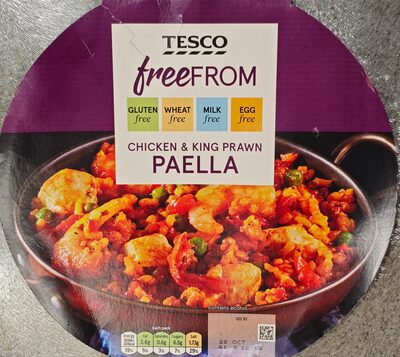 Freefrom Chicken & King Prawn Paella