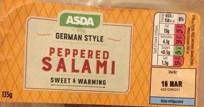 Peppered salami