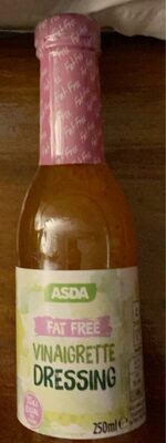 Fat free vinaigrette dressing