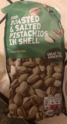 Roasted and salted pistachio