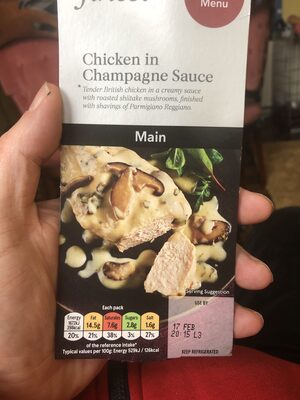 Chicken in Champagne Sauce