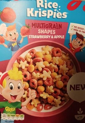 Rice Krispies Multigrain shapes strawberry and apple