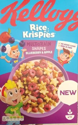 Rice Krispies Multigrain Shapes Blueberry and Apple