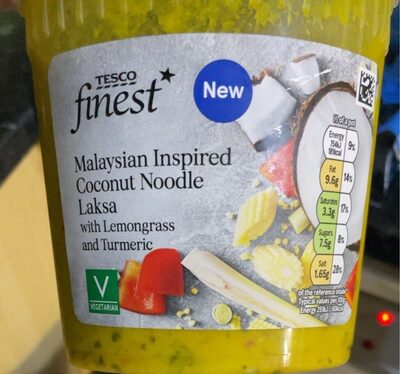 Malaysian inspired coconut noodle laksa