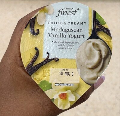 Madagascan vanilla yogurt