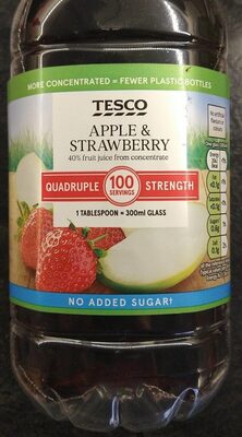 Apple & Strawberry Juice Drink