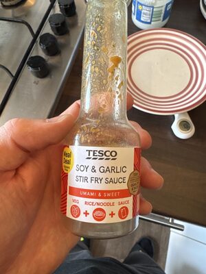 Tesco soy garlic stir fry