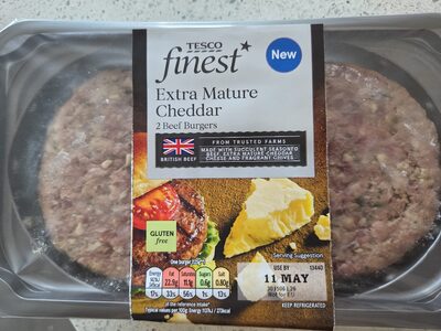 Extra Mature Cheddar Beef Burger