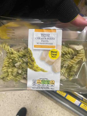 Chicken Pesto Pasta No Mayonnaise