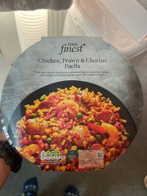 Chicken, Prawn and Chorizo Paella