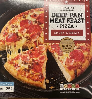 Deep Pan Meat Feast Pizza