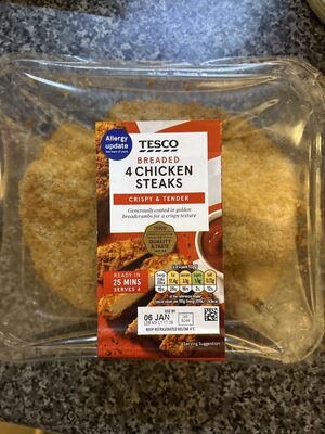 Breaded Chicken Steaks