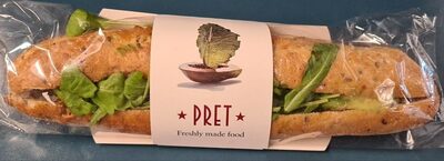 Sandwich Avo Olive and Toms Baguette