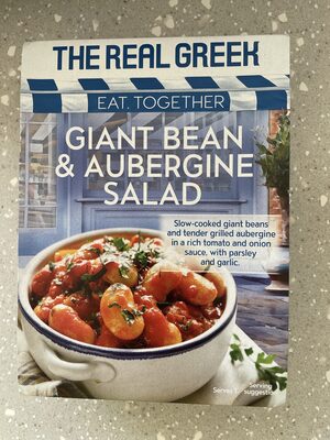 Giant Bean & Aubergine Salad