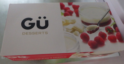 Parfait chocolat blanc et framboise