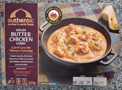 Welsh Butter Chicken Curry
