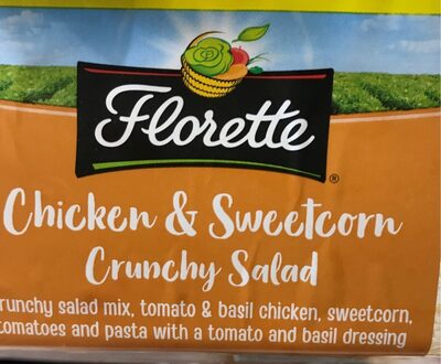 Chicken & sweetcorn crunchy salad