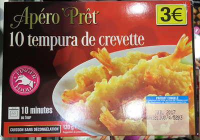 10 Tempura de Crevette
