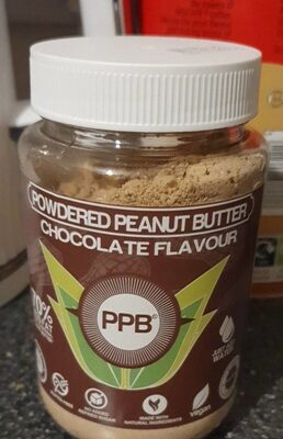 Powdered peanut butter chocolate flavour