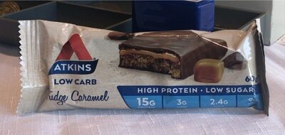 Low carb fusge caramel bar