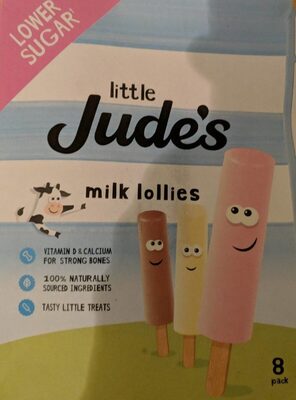Little Jude's milk lollies