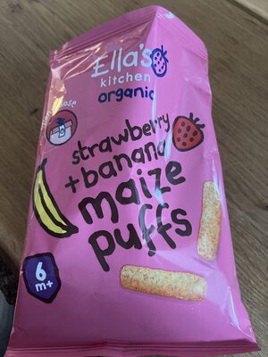 Maismums Jordbær&Banan 20g Ellas