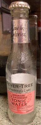 Rhubarb & Raspberry tonic water