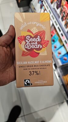 Organic Rich Milk Chocolate, Sicilian Hazelnut And Almond
