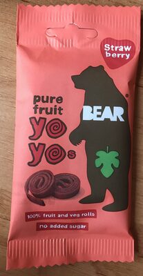 pure fruit Yoyos ovocná dřeň jahoda