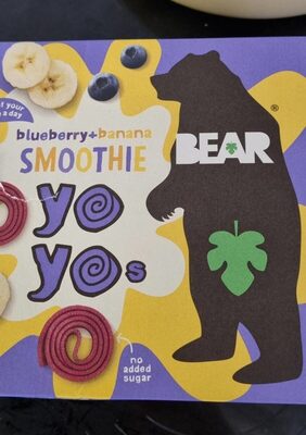 Blueberry Banana Smoothie Real Fruit Yoyos