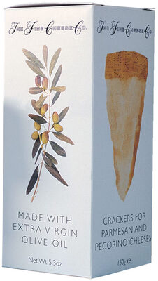 crackers à l'huile d'olive vierge extra et au sel de mer