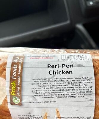 Peri-Peri Chicken Baguette