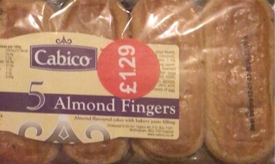 Almond fingers
