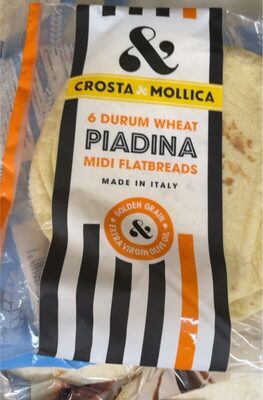 Durum wheat flatbreads